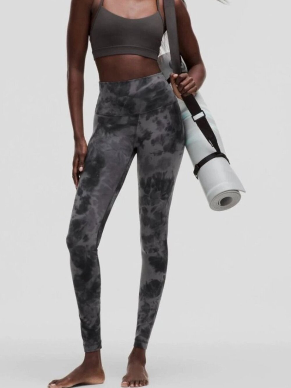 Lululemon Align High-Rise Pant Leggings Diamond Dye Grey/Black-4